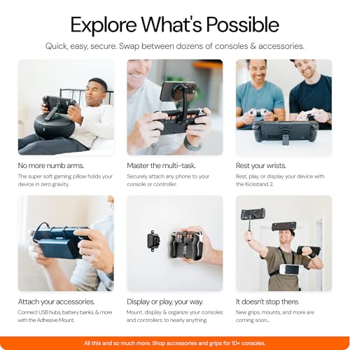 Mechanism Phone Mount Controller Bundle for 8Bitdo Pro 2 Wireless Controller | Easily Connect Any iPhone or Android Device Using Our Ultra Secure Phone Mount - color: 8Bitdo Controller