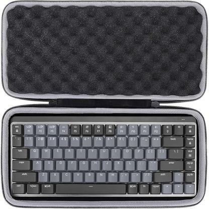 co2CREA Hard Case Compatible with Logitech MX Mechanical Mini Wireless Illuminated Keyboard (Case Only) - color: Black, size: Case for MX Mechanical Mini Keyboard