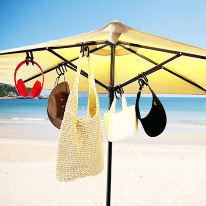 Adjustable S Shape Purse Hook for Chair Handbag Hanger for Chair Bag Holder Hanger Various Heavy Items Hook fit Most Office Chair,Camping Chair,Zero Gravity Chair,Beach Chair