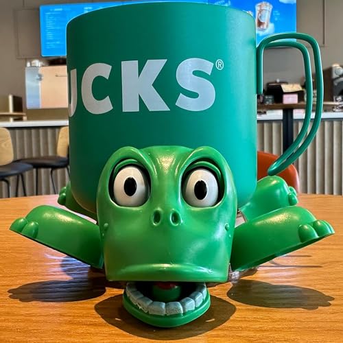 JOD® Funny Turtle Coaster Cup Holder – Cute 3D Animal Drink Holder with Moving Limbs, Unique for Mom, Novelty Desk Decor for Women (Green Pro) - color: 1pc-green