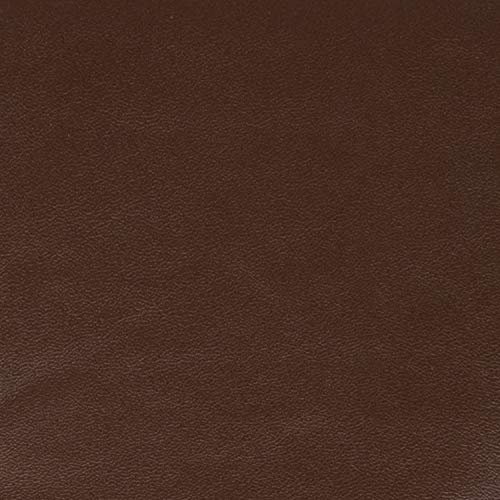 Sweet Home Collection Chair Cushion Memory Foam Pads Tufted Slip Non Skid Rubber Back U-Shaped 17" x 16" Seat Cover, Faux Leather Chocolate Brown 4 Count - color: Faux Leather Chocolate Brown, size: 4 Pack, style: Foam Pads