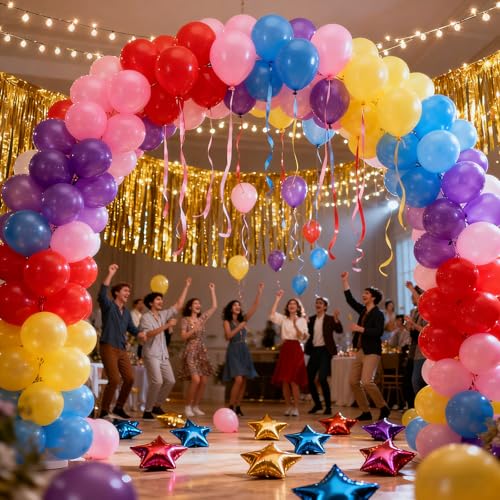 30 Pack Balloon Arch Clips, Spring Clamps Anti Slip Plastic Spring Clips Backdrop Clips 2.4 Inch Heavy Duty Clip for Balloon Arch Backdrop Photography Decoration Crafts