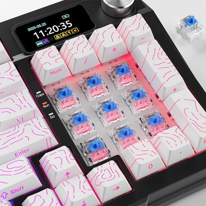 Zhouwang 36PCS Blue Switches,3 Pin Replacement Dustproof Mechanical Keyboards Switches, Suitable clicker for 3D Prints and Gaming Keyboards - color: Blue, size: 36Pcs