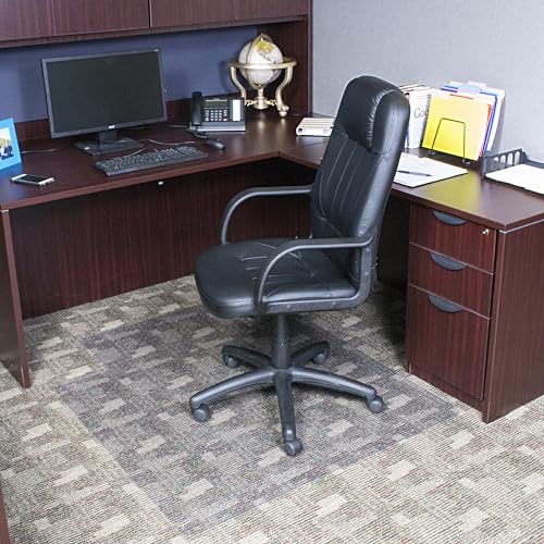 Dimex Low and Medium Pile Carpet Office Mat Chair Mat, 45" x 53" (C521003J) - size: 45" x 53"