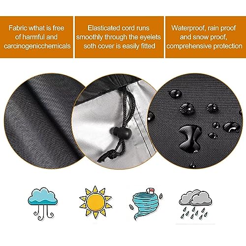 Heavy Duty Waterproof & Dustproof Electric Wheelchair Cover - Prevent Rain, Wind, Dust, Sun & UV for Indoor & Outdoor Use