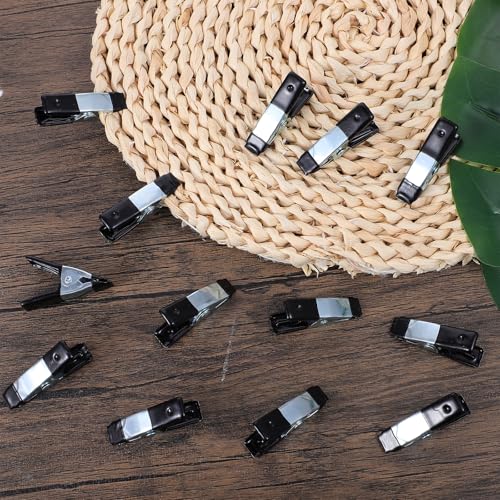 20PCS Spring Clamps 2 Inch Small Clamps Heavy Duty Mini Metal Clips Open Mouth is 0.79 Inch for Crafts, Backdrop, Home Decoration, Woodworking, Photography