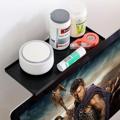 TV & Monitor Top Shelf: Storage Bracket for Cellphone, Media Boxes, Game Console & Router，Small