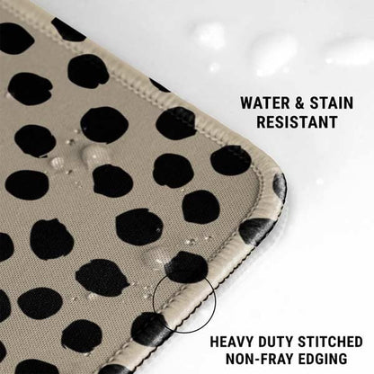 Skinit Medium Gaming Mouse Pad - Cheetah Spots Design with Stitched Edges, Waterproof, Non-Slip Rubber Base, Desk Mat for Keyboard & Mouse, 17.7" x 15.75" inches - color: Brown - PTTRNS01, size: 17.7" x 15.75"