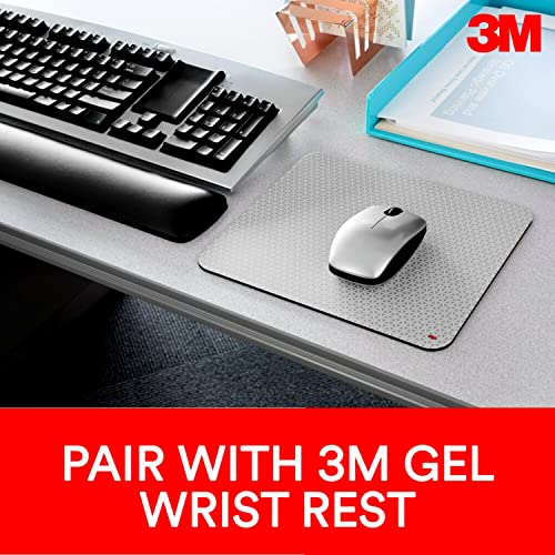 3M Precise Mouse Pad Enhances the Precision of Optical Mice at Fast Speeds, Easy to Clean, Stays in Place, 9 in x 8 in (MP114-BSD1) (Pack of 6) - size: 8L x 9W inches (Pack of 6)