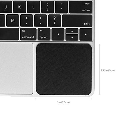 GRIFITI Small Slim Palm Pads Notebook Wrist Rest with Tacky Silicone Reposition Ergonomic Carpal Tunnel Resting Support for Computer MacBook & Laptop Keyboard Typing Pad (2 Small 3 x 2.75 inches) - size: Slim Small