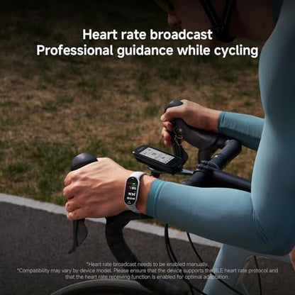 XIAOMI Mi Smart Band 10 (2025) Global Version - 1.72" AMOLED Display | 21 Days Battery Life | Touchscreen, Multi-Sport Tracker, Activity Tracker, Heart Rate Monitor | BT5.4 - (Mystic Rose) - color: Mystic Rose
