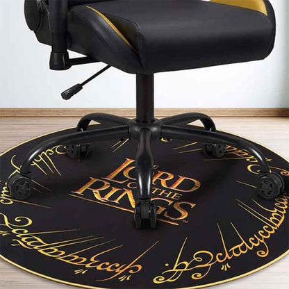 SUBSONIC The Lord of the Rings - Non-Slip Gamer Floor Mat for Gaming Chairs and Office Chairs - 39' x 39'