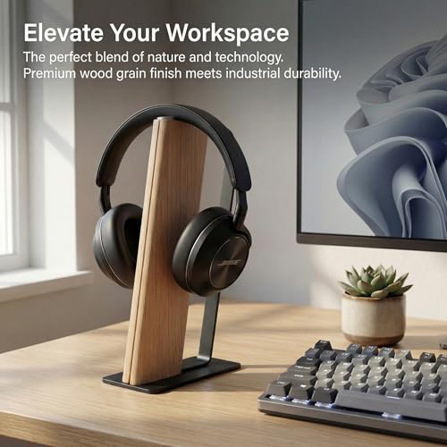 Headphone Stand for Desk, Weighted Base Headset Holder for AirPods Max Sony Bose Beats Sennheiser, Stable Gaming & Studio Earphone Rack, Light - color: LIGHT