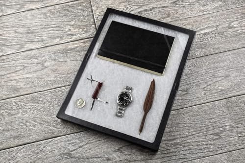 SE Glass Top Display Box - JT9212 - size: 16” x 12” x ¾"