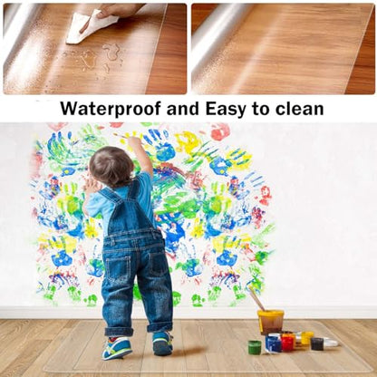 Clear Chair Mat for Hardwood Floors 36"x48" - Office Desk Chair Mat Protector Easy Glide for Rolling Chairs, Home & Computer Use - size: 48"x36"