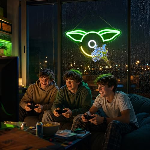 Neon Sign, Anime Neon Signs for Wall Decor LED Light up Signs Home Decor for Bedroom, Man Cave, Gaming Room, Party, Club, Pub, Bar Decoration Christmas Halloween Easter Gift USB Operated - color: Ball