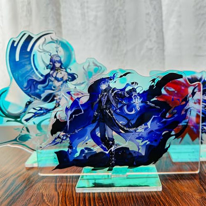 Rainteam Characters Acrylic Stand Figure,Colorful and Exquisite Character Design for Game Fans' Collection (Lauma) - color: Lauma