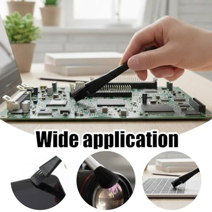 6 Pcs Mini Keyboard Cleaning Brushes Kit, Anti Static Electronic Dust Cleaning Brushes with PP Handle and Nylon Bristles, Keyboards Cleanings Brush for Computer Keyboard and Small Spaces