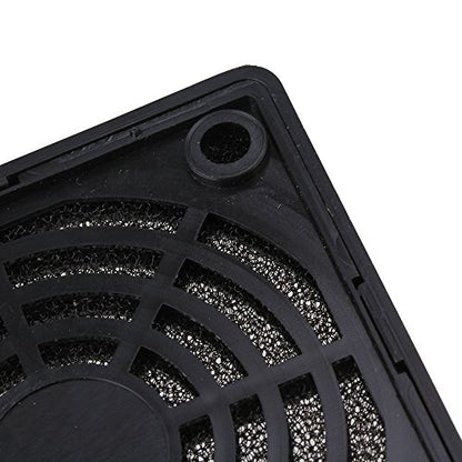 60mm Black Plastic Case Fan Filter Guard Grill or Cover PC Computer Pack of 5