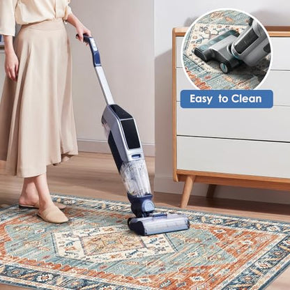 Vicwe Office Chair Mat for Hardwood Floor & Tile Floor,48"X 60" Heavy Duty Desk Chair Mat, Under Desk Rug for Rolling Computer Chair,Anti Slip,Low Pile Carpet Floor Protector