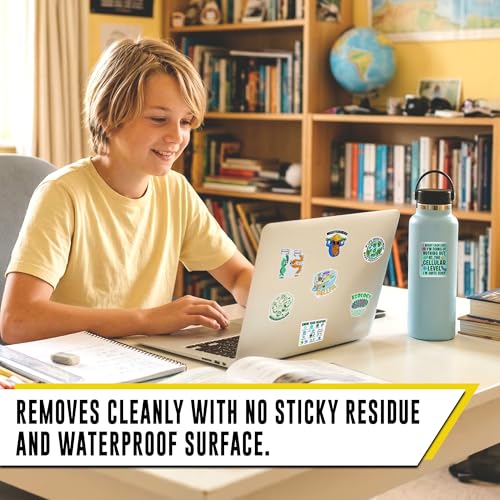 Biology Stickers 12pcs for Students Teens, Science Stickers Biology, Cell DNA Microbiology Stickers, Waterproof Stickers for Laptop Water Bottle - color: Biology