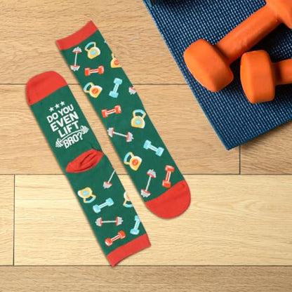 ZAGKOO Funny Socks for Men, Women - Stocking Stuffers for Men - color: Lift