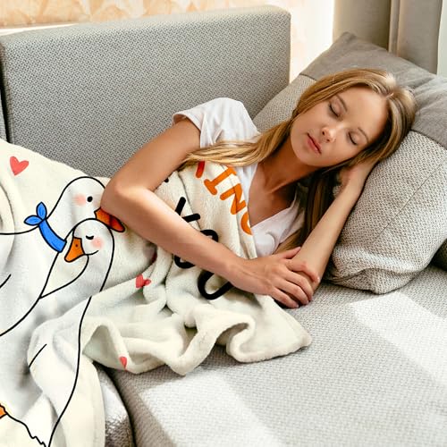 I Love You Gift for Her Him, Gifts for Girlfriend Boyfriend, Soft Flannel Love Blanket, Anniversary Birthday Gifts for Women Men - 50 x 60 inches - color: Couple