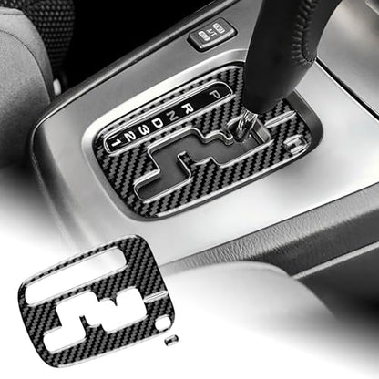 AIRSPEED for Subaru Impreza 2005 2006 2007 Gear Shift Inner Frame Cover Carbon Fiber Center Console Interior Trim Accessories, Black