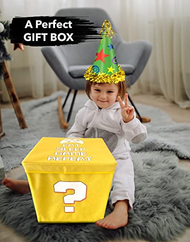 Generic Super Gaming 13' Glowing Storage Box - Perfect for Gaming, Parties, Birthdays - Medium
