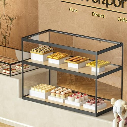8 Pcs White Acrylic Boxes for Display as Buffet Risers and Stands, Food Risers for Party, Table, Stands, including 12", 11", 10.5", 9.5", 8.5", 7.5", 6.8", 5" (Extra Large, 8Pcs, White) - size: Extra Large, 8Pcs, White