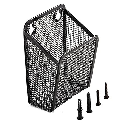 Remote Control Holder Wall Mount Media Organizer Storage Box