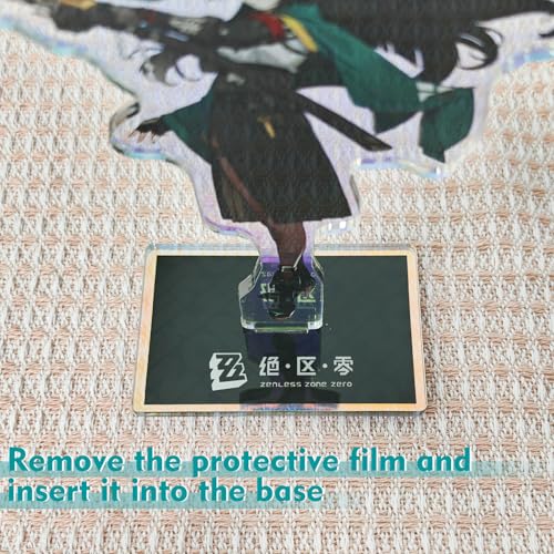 Rainteam Zenless Zone Zero Characters Acrylic Stand Figure,Colorful and Exquisite Character Design for Game Fans' Collection (Yixuan) - color: Yixuan