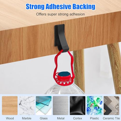 EEEKit Cable Management Under Desk, 40 Pack Detachable Hook and Loop Cable Straps with Adhesive Wire Clips, Up to 15 Cords, Reusable Cord Organizer for Home Office Desk PC Setup