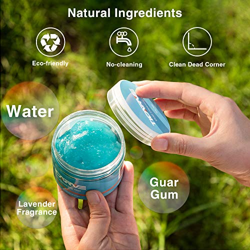 TICARVE 2Pack Cleaning Gel Car Putty Car Detail Putty Auto Detail Gel Detail for Car Interior Cleaner Kits Automotive Car Slime Keyboard Cleaner Blue (320g/11.2oz) - color: Blue 2 Pack