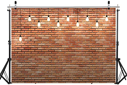 7X5FT Red Brick Wall Backdrop Photography Backdrops Vintage Photo Backdrop Studio Photo Background DH-194 - size: 7X5FT