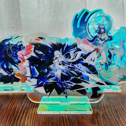 Rainteam Characters Acrylic Stand Figure,Colorful and Exquisite Character Design for Game Fans' Collection (Nicole Reeyn) - color: Nicole Reeyn