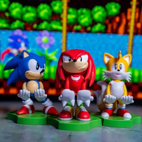 Exquisite Gaming Sonic Phone Stand, Collectible 4.5 in. Cable Guy Holdem Figure