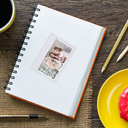 Chinco 30 Pcs Self Adhesive Pockets, Bin Labels for Storage Bins, Clear Pocket Label Sleeves, Plastic Index Card Holder with Top Open for Organizing Bins Box Drawer (4.06 x 2.48 Inches) - size: 4.06 x 2.48 Inches