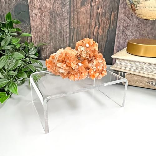 Plymor Clear Acrylic Rectangular Display Riser, 2" H x 5" W x 3" D (1/8" thick) - size: 2" x 5" x 3"