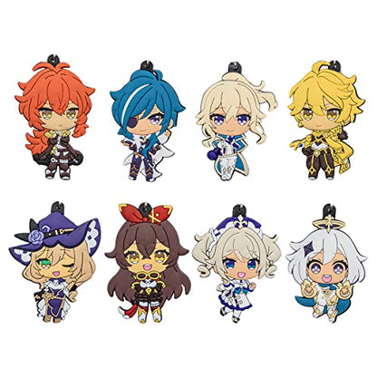 Impact Videogame Colorful Lanyard Keychains Stickers - color: Lisa