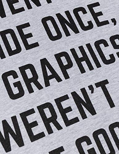 I Went Outside Once, Graphics Weren't That Good | Funny Video Gamer Joke Men Funnt T-Shirt - size: Medium