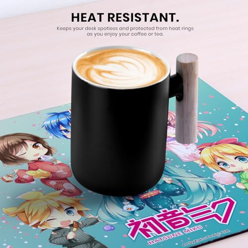 Head Case Designs Officially Licensed Hatsune Miku Characters Graphics 9.84 x 11.81 x 0.12 inches (250 x 300 mm) - S Gaming Office Desk PC Keyboard Mouse Mat Pad - color: Characters, size: 9.84 x 11.81 x 0.12 inches (250 x 300 mm) - S