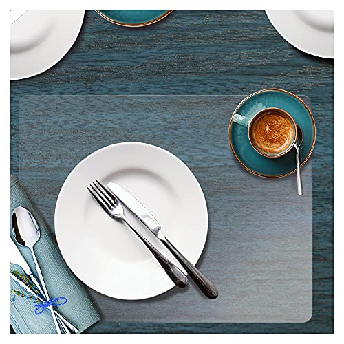 Floortex® Desktex® Anti-Microbial, Vinyl Desk Mat - size: 22" x 17"