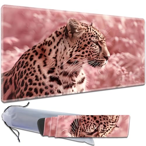 MTG Playmat, Smooth Surface Game Play Pad MTG TCG 24 x 14 inch with Storage Bag, Non-Slip Mouse Pad Card Fighting Game, Pink Panther - color: Pink Panther