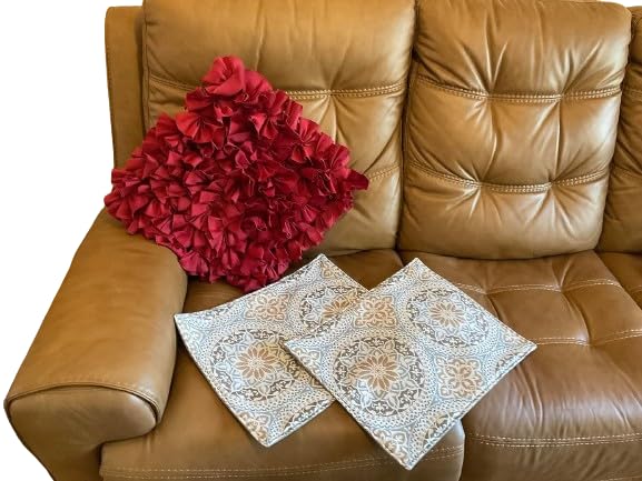 Set of Two armrest Covers. for Your Furniture, Furniture Protectors, slipcover Chair loveseats Theater Chairs Office Chairs by: Bittlemen Furniture Co. - color: Brown Armrest