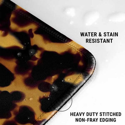 Skinit 12.6” x 11” Animal Themed Gaming Mouse Pads, Large Extended Desk Mat for Keyboard, Anti-Slip Rubber Base, Smooth Low-Friction Surface, Precision Stitched Edges - color: Black - PTTRNS04, size: 12.6" x 11"