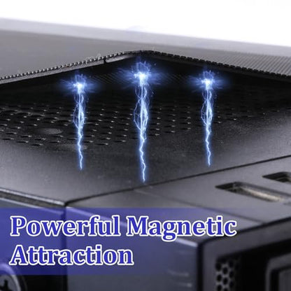 Computer Case Fan Dust Filter, 360mm x 120mm Magnetic Frame, Dust Proof Case Covers for Computer Fan (Black)