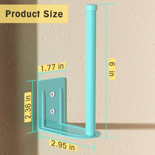 2 Pack Hat Racks for Baseball Caps, Stainless Steel Hat Organizer for Baseball Cap, Hat Holder Storage Organizer, Hat Hanger Strong Adhesive/Wall Drilled for Door, Bedroom, Closet(Light Blue 6 in) - color: Light Blue, size: 2 Pack 6 in