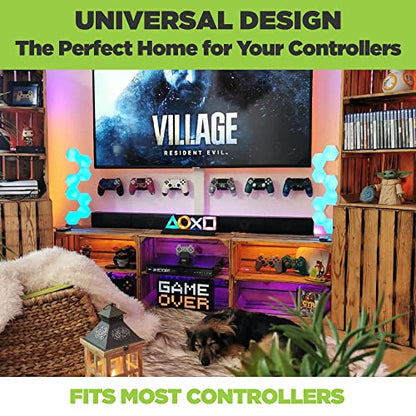 HIDEit Uni-C Pro Controller Wall Mount - Rubber Dipped Steel Mount for PS5 Pro | Xbox | PlayStation| Nintendo and More - Universal Fit for Most Game Controllers - size: Generic Uni-C Pro