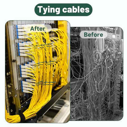 KINGLAKE GARDEN Green Zip Ties, 6 Inch Plastic Wire Ties, 100PCS Heavy Duty Cable Ties,Nylon Cable Ties Decoration Tie Wraps,Premium Plastic Wire Ties for Indoor and Outdoor - size: 6 inch